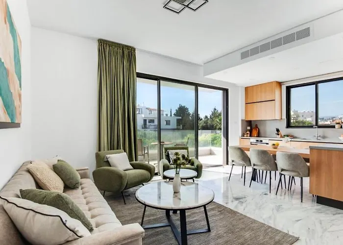 Apartmanhotel Olive Shared Pool Paphos